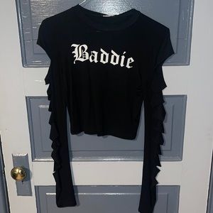 Fashionnova long sleeve crop